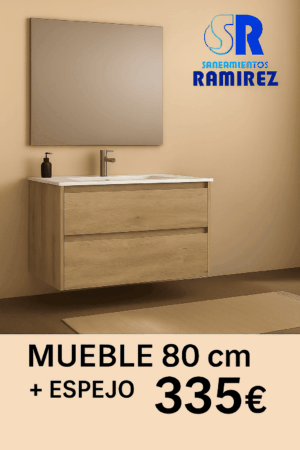 Mueble baño Etna 80cm